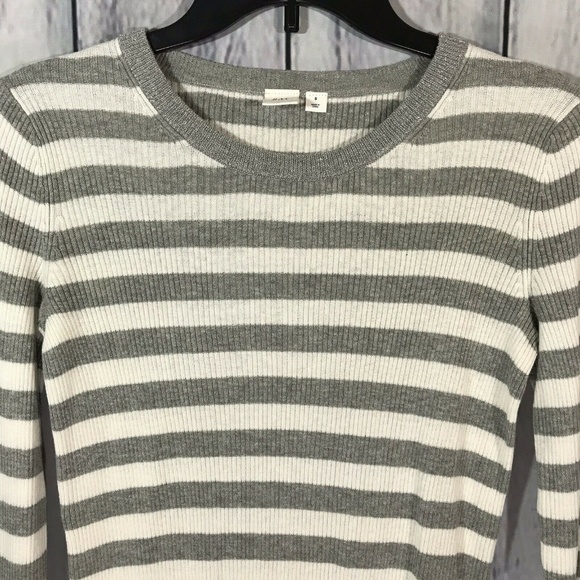 Gap NWOT Lightweight Ribbed Sweater Cotton Silk - Picture 2 of 7